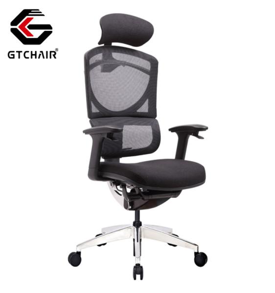 Cheap Ergonomic Mesh Back Office Chair 65mm With Lumbar Support High Back for sale
