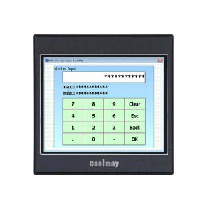Best 320*240 CoolMay HMI Programming Software With 60000h LED Backlight Time wholesale