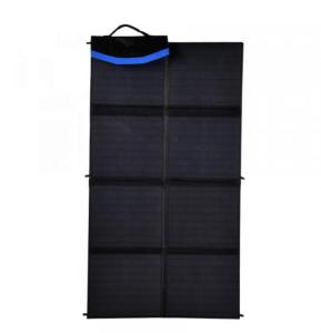 PV Flexible design Portable Folding 100w Solar Blanket Panel 12v Solar Kit For Battery Energy System home Usb Powerbank
