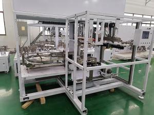 High Reliability Sanitary Napkin Counting And Stacking Machine Stable Running