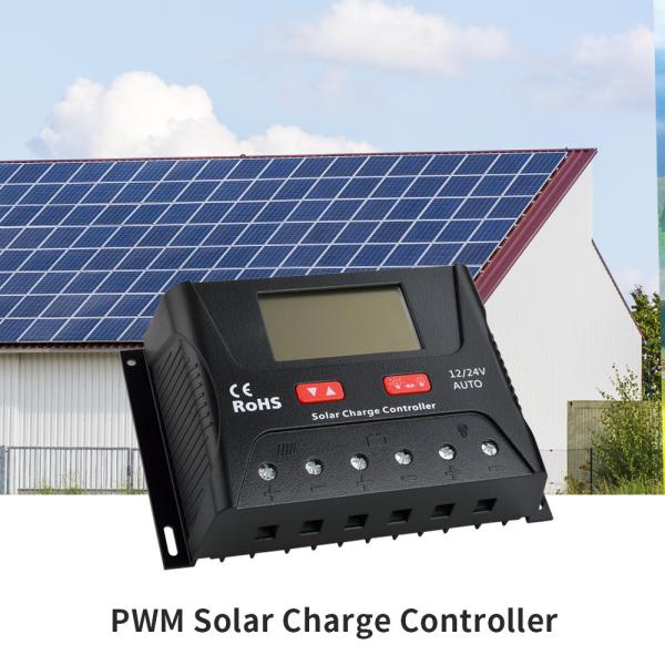 Cheap 40A Digital Solar Charge Controller 12 Volt Solar Panel Controller Multiple Protect for sale