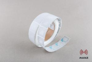 China Cosmetic EAS Tag Label Security Barcode Color Eas Sticker 30 * 30 Mm on sale