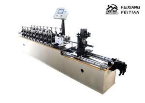 China Metal Stud Roll Forming Machine , Wall Angle Steel Frame Roll Forming Machine on sale