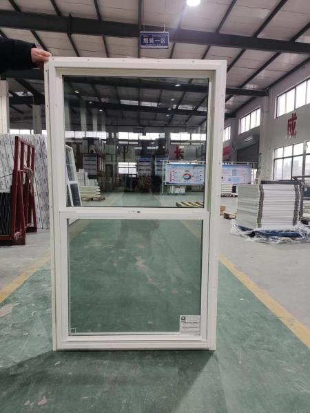 Cheap Custom Flush Windows UPVC Profile Sash Style Double Hung for sale