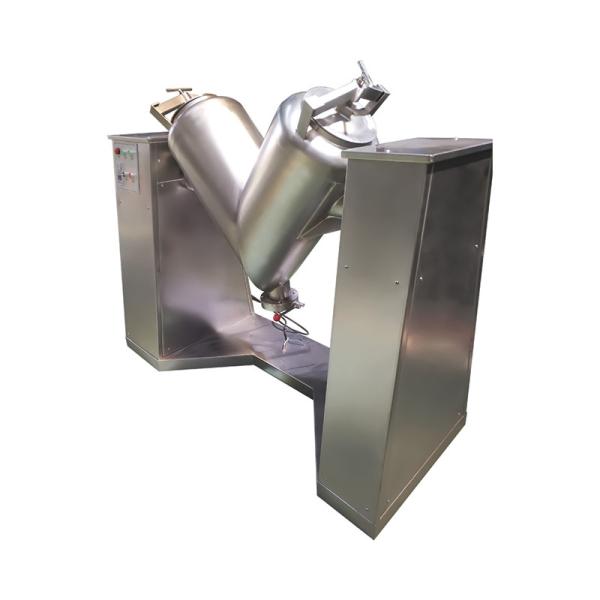 Cheap SS304 V Type Powder Mixer Dry Particle Laboratory Mixer Blender 1.5kw for sale