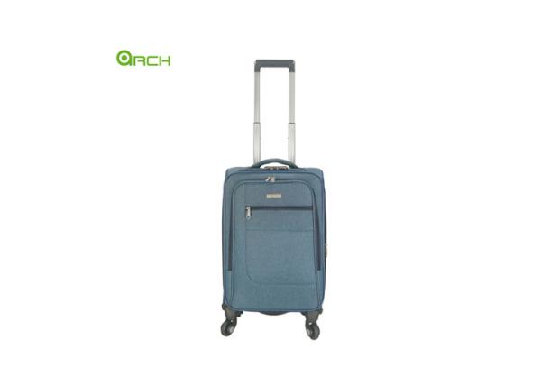 Cheap Expandable Luggage with Spinner Wheels and Two Pockets for sale