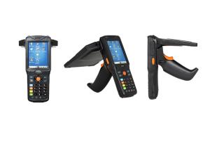 Industrial Black Wireless Handheld UHF RFID Reader Indy R2000 Chip For File Tracking