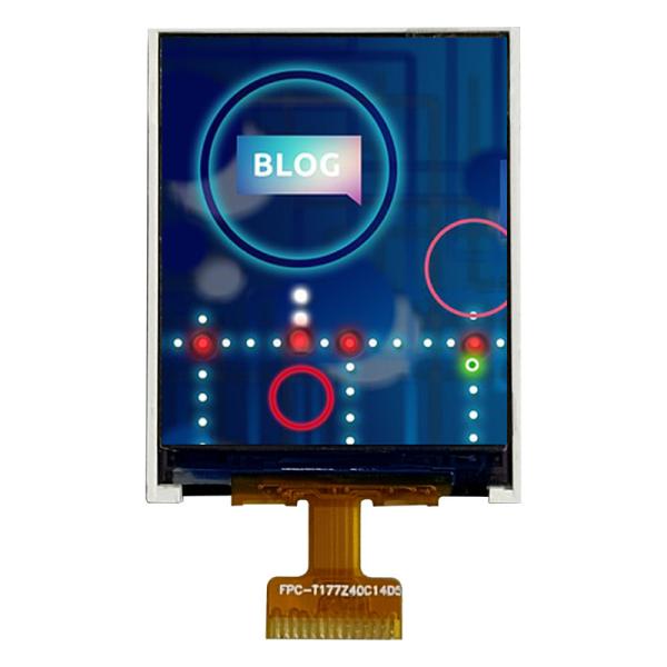 Cheap 1.77'' TFT LCD Display SPI Interface W/Anti-Glare Surface, 128x160, Touch Screen Optional for sale