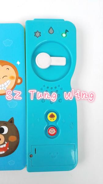 Cheap Custom Mold Flush Toilet Shaped Module for button sound book for sale
