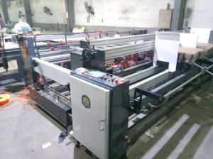 China Corrugated Box Making Machine , Two Pieces Semi Automatic Folder Gluing Machine on sale