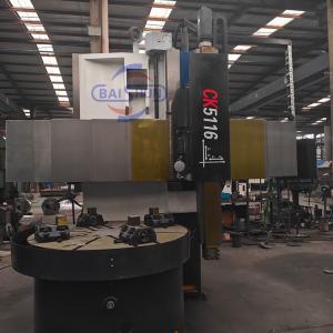 Cnc Single Column Vertical Turret Lathe Cheap Cnc Machine Lathe Gsk System