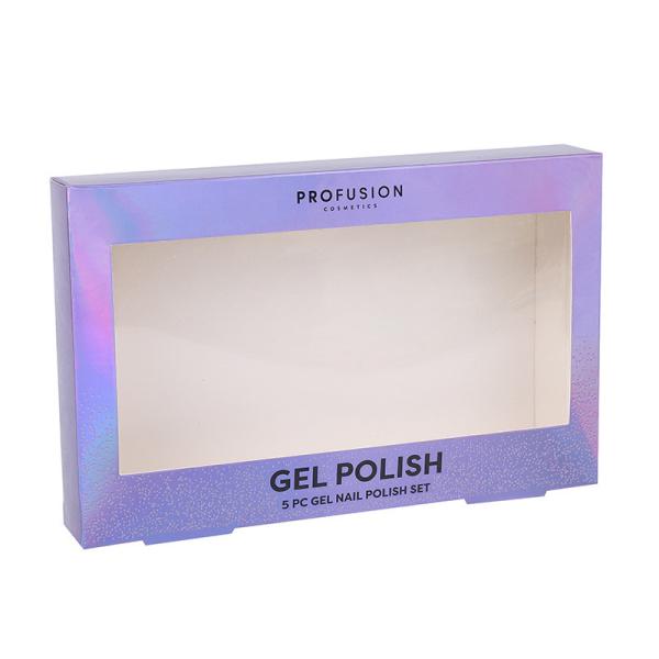 Cheap Holographic Iridescent Foil Packaging Box With Custom Design / Logo for sale