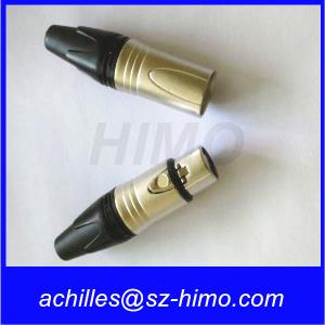 Best push pull Neutrik NC3FXX female XLR 3-pin cable Connector, Nickel Shell, Silver Contacts power supply connector wholesale