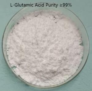 Best C5H9NO4 L Glutamic Acid Powder 99% Purity Soluble In Formic Acid wholesale