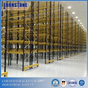 China Safe Operation VNA Steel Pallet Rack System For High Density Storage on sale