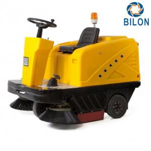 China 1200W 48V Electric Street Sweeper  ,  Floor Cleaning Machine Driving Speed 8KM/H on sale