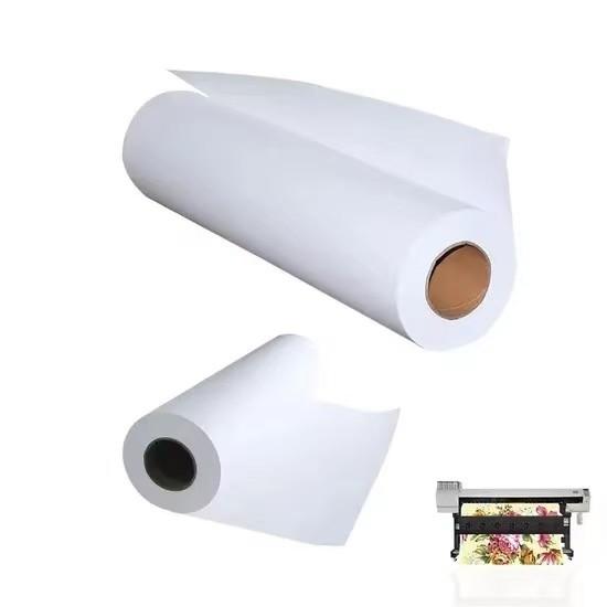 Cheap Digital Printing 47 Inch 100gsm Roll To Roll Sublimation Paper For Large Format Sublimation Printer for sale