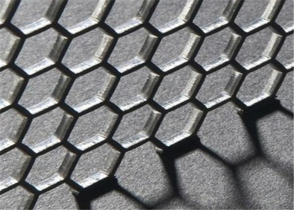 Cheap Hexagonal Hole Perforated Metal Mesh Galvanized Steel Plate For Decoration for sale