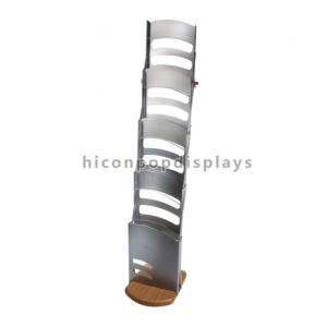 China Advertising Retail Store Fixtures Versatile Sturdy Leaflet / Brochure Display Stand on sale