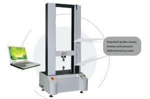 Double Column Servo Tensile Compression Universal Testing Machine with Automatic Correction