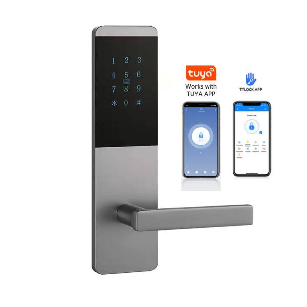 WiFi Digital Intelligent Door lock with Password Code Card Tuya TTlock App