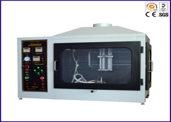 Cheap Single Flame Source Ignitability Test , Flammability Test Apparatus EN ISO 11925-2 for sale