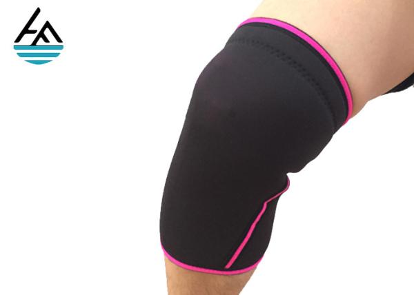 Cheap Waterproof Custom Neoprene Knee Sleeve With Protective Belt Digital Printing for sale
