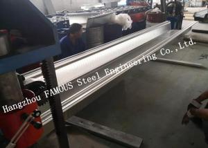 China Galvanized Steel Composite Floor Deck Machine For Building And Construction on sale