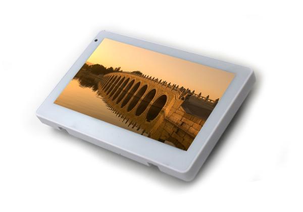 Cheap 7" touch display with POE, RFID (mifare) support for home and building automation for sale