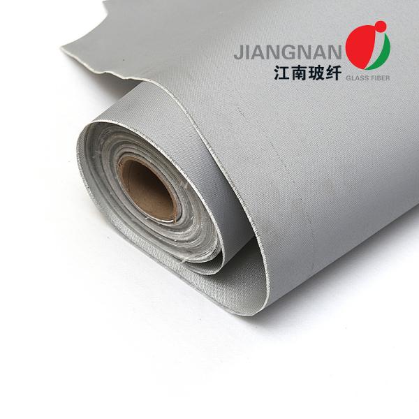 Cheap Anti Corrosion 280g Plain Weave Glass Fiber With Silicone Coating Two Sides for sale