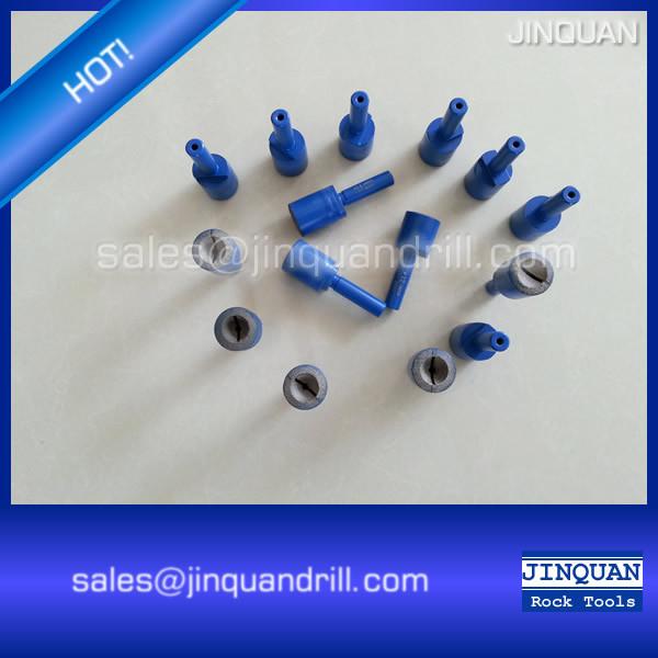 Cheap spherical & ballistic buttons DTH button bits sharpening diamond grinding cups for sale