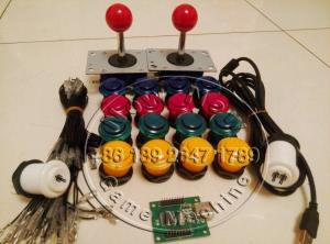 Best High Quality Zippyy Zippy Joystick Arcade Push Button Kits USB Interface/encoder/board DiY Bundles Set For Building Game wholesale