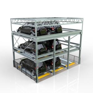 Hydraulic Horizontal Elevator System 2000kg 3 Level Car Stacker