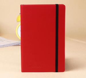 Custom A6 red moleskine diary LN-013
