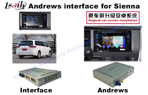 Cheap Sienna  Android Auto Interface 3 - Road Navigation Video Interface for sale
