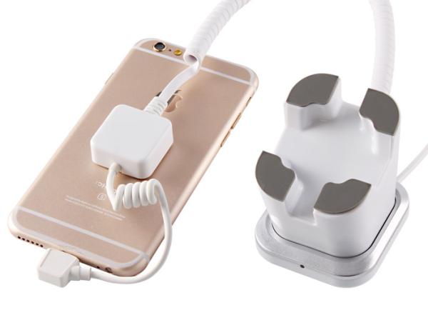 Cheap COMER alarm security display stand cradle cell phone alarm holders desktop display holders for mobile tablet for sale