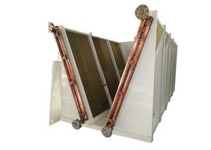 EBM EC Fan Control Hybrid Dry Fluid Cooler Horizontal Mounted