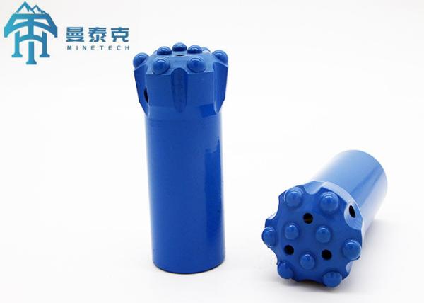 Cheap Drop Center Thread Rock Button Bits , 1.41kg 64mm T38 Drill Bit for sale