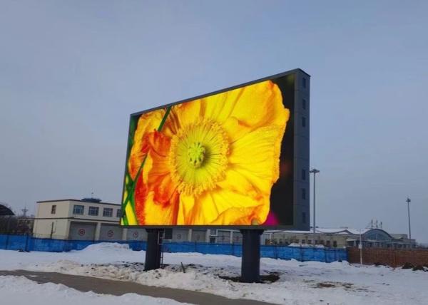 Cheap 860w/m2 Average Power Consumption Digital Message Boards with Full Color Capability for sale