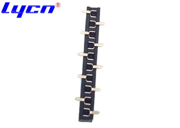 Cheap Single Row Female PCB Pin Header Connector SMT Type 2.54mm Pitch For Controllers for sale