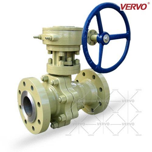 Cheap Dn100 2pcs Ball Valve 300lb Wcb Rf 100mm API6D Floating Type Ball Valve Full Bore And Reduced Bore Ball Valve Casting for sale