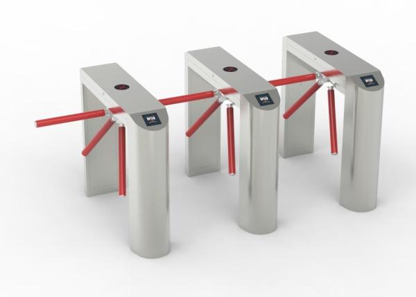 Cheap Access Control Tripod Turnstile Gate With Ic Card And Facial Recognition Qr Code for sale