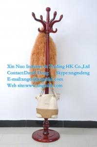China Wooden coat rack , wooden living room furniture,wooden hangers , wooden hangers on sale