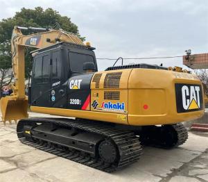 Best 20930kg Crawler type Second-hand Cate Excavator 320D Hydraulic with Engine modelCAT C6.4ACERT wholesale