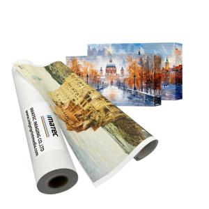 Large Format Printing 280gsm Matte Polyester Wall Art Canvas Printing