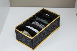 China 6 Cells Foldable Drawer Organizer For Socks And Underwear on sale