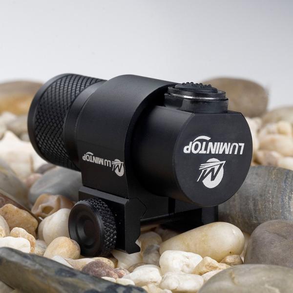 Cheap Custom Lumintop X10 Flashlight , Weapon Mount Torch Tactical Flashlight for sale