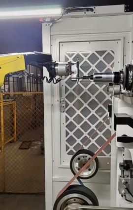 Cheap Flexible Robotic Deburring System High speed Automatic Deburring Robot for sale