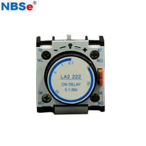 LA2DT2 Contactor Auxiliary Switch , Contactor Auxiliary Block For Time Delay