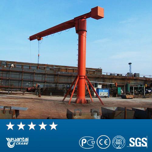 YUANTAI International Standard 5ton pillar mounted jib crane